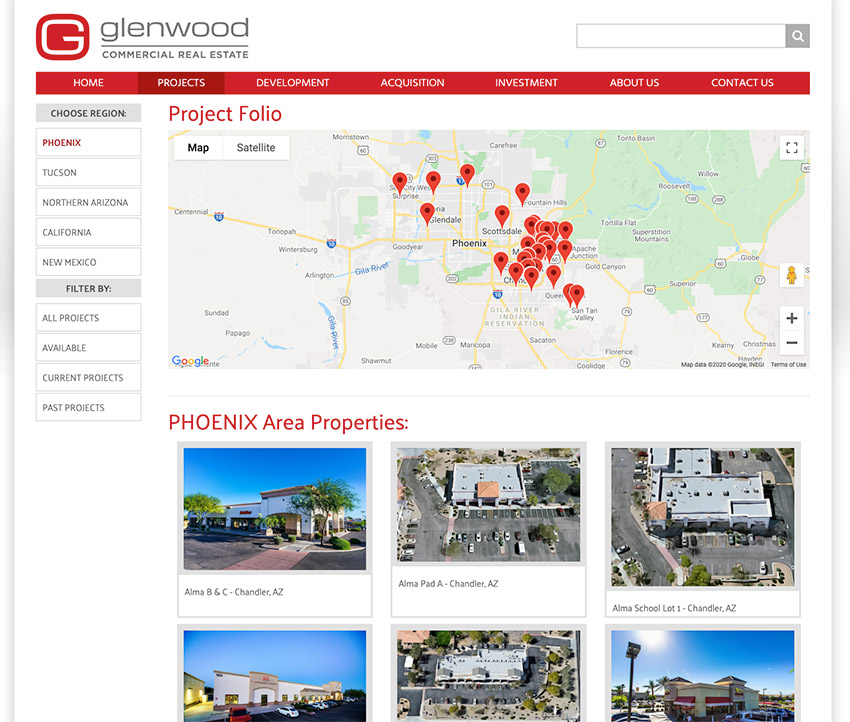 Glenwood Commercial Real Estate Site